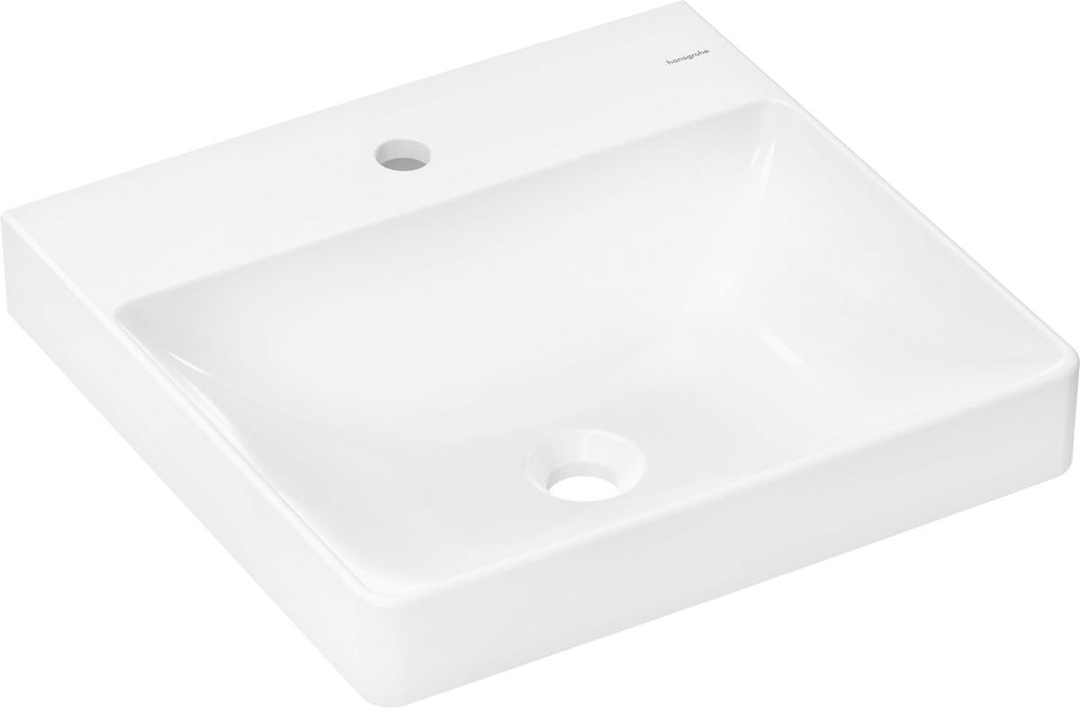 Hansgrohe Xelu Q lavabo 50x48 cm rectangulaire classique-de meuble blanc 60316450