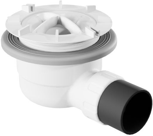 Excellent Vert siphon de receveur INEX.2116.90.B.WH