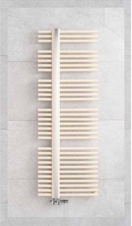 P.M.H. Kronos radiateur de salle de bain 118.2x60 cm noir KR2BL