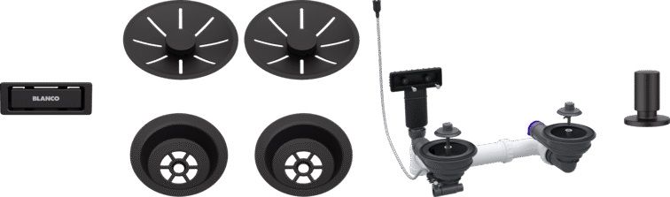 Blanco système de trop-plein et d'évacuation 207442