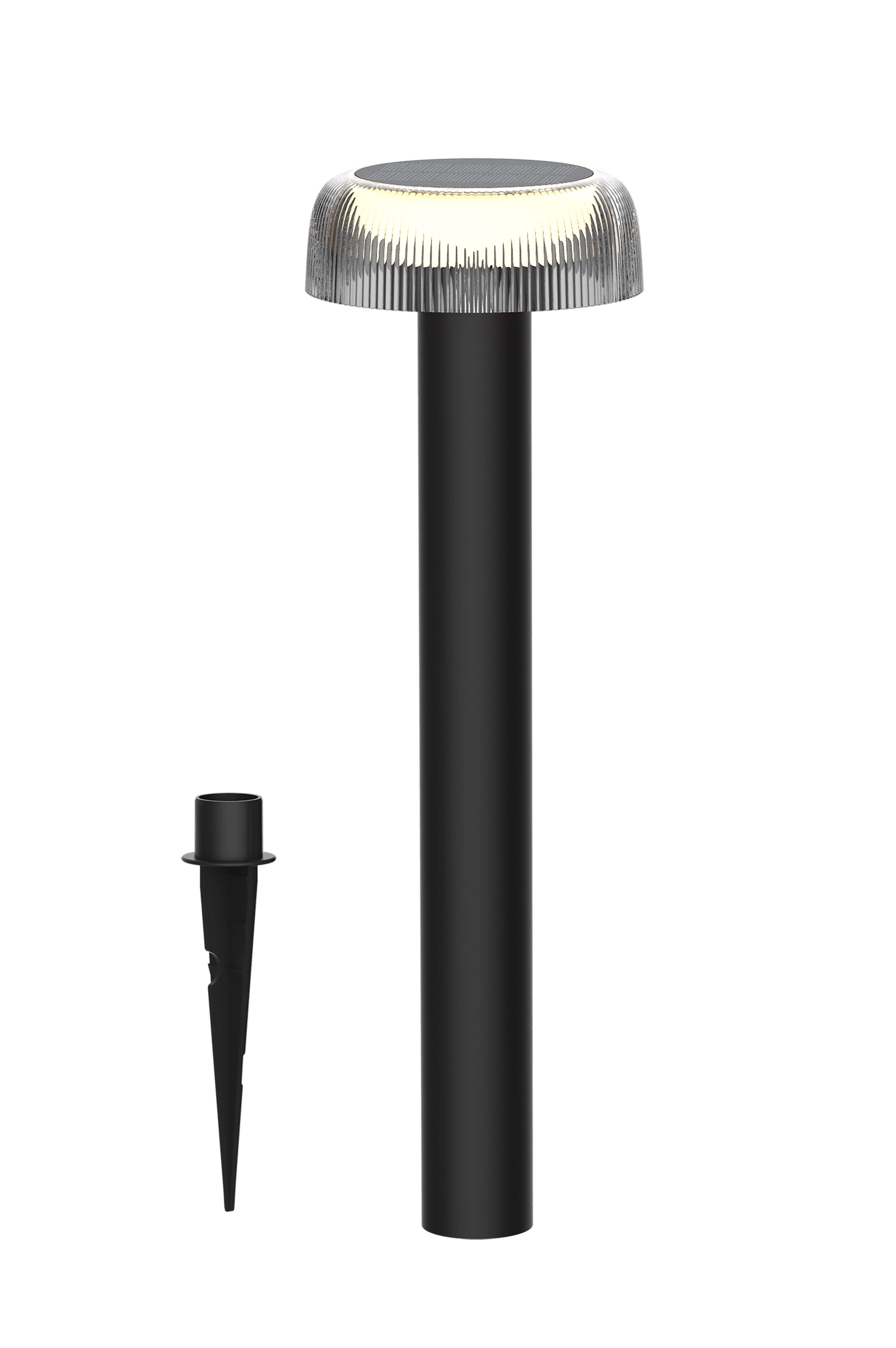 Zuma Line Bluet lampe solaire sur pied 1x2.5 W noir PT33111