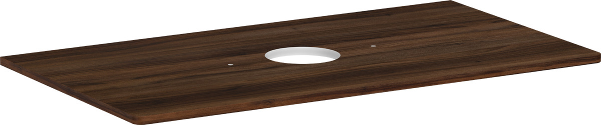 Hansgrohe Xelu Q plan de travail suspendu 98x55 cm noyer 54114630