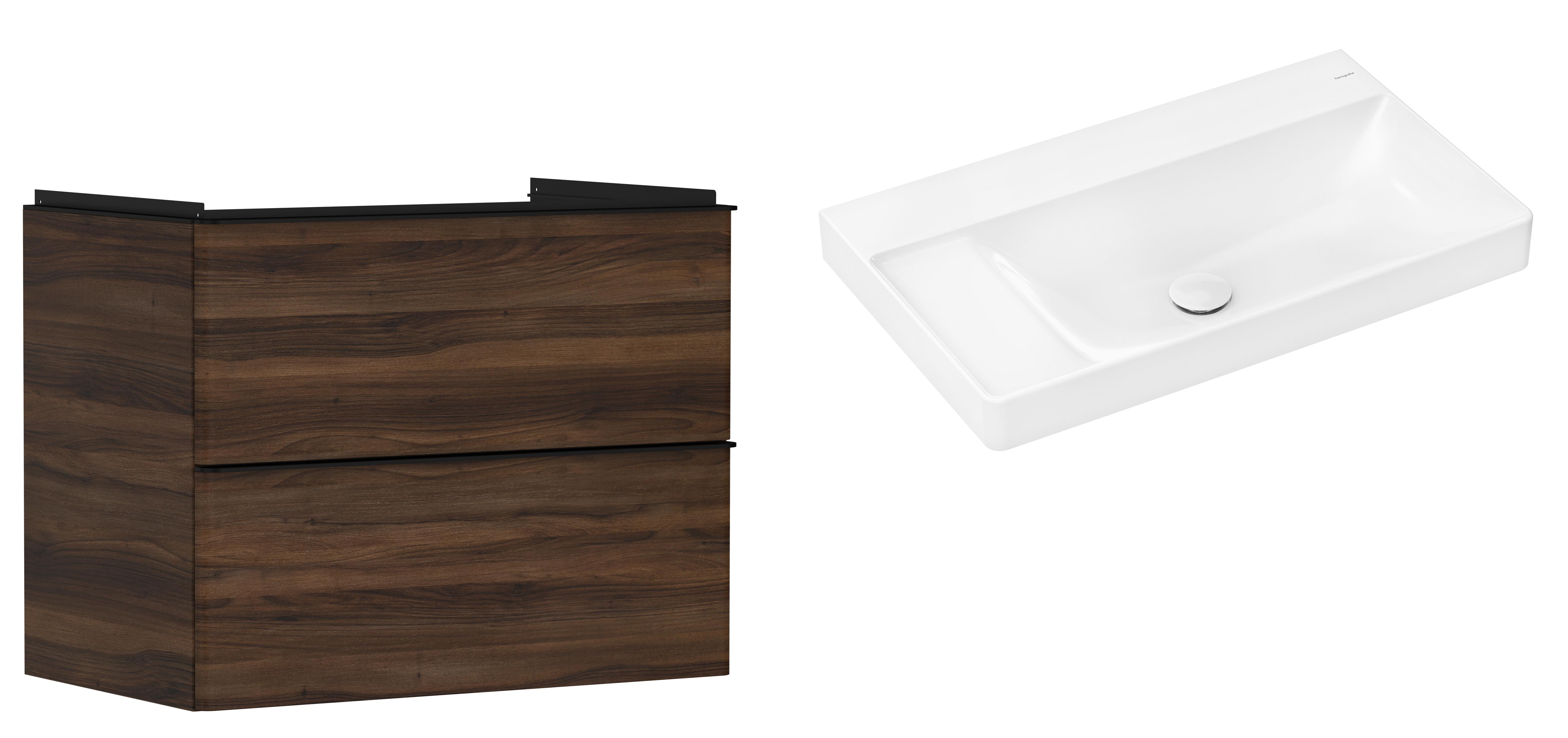 Set armoire Hansgrohe Xelu Q 54030670, lavabo Hansgrohe Xelu Q 61032450