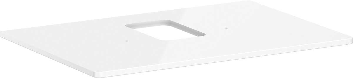 Hansgrohe Xelu Q plan de travail suspendu 78x55 cm blanc 54120050