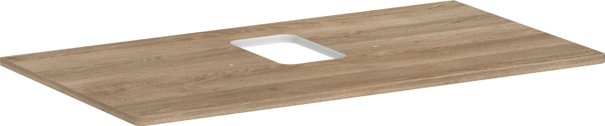 Hansgrohe Xelu Q plan de travail suspendu 98x55 cm Chêne 54121230