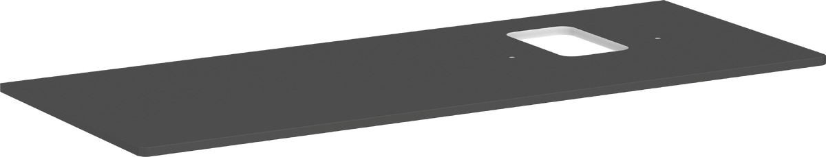 Hansgrohe Xelu Q plan de travail suspendu 136x55 cm gris 54124910