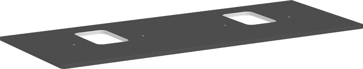 Hansgrohe Xelu Q plan de travail suspendu 136x55 cm gris 54125910