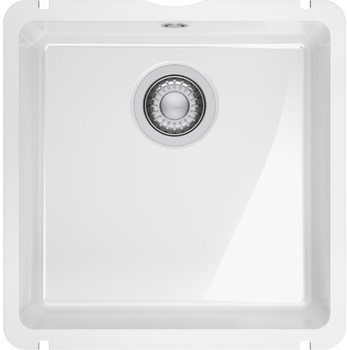 Franke KubusX évier en céramique 40.5x40 cm blanc 126.0738.286