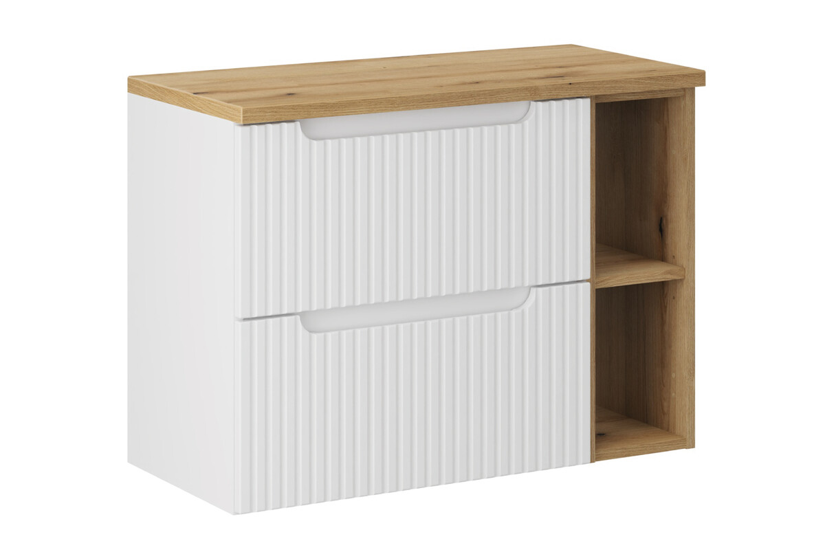 Set armoire Comad Nova White NOVA WHITE 82-60-2S, armoire Comad Nova Oak NOVA OAK 81-20-39, NOVA OAK A 89-80
