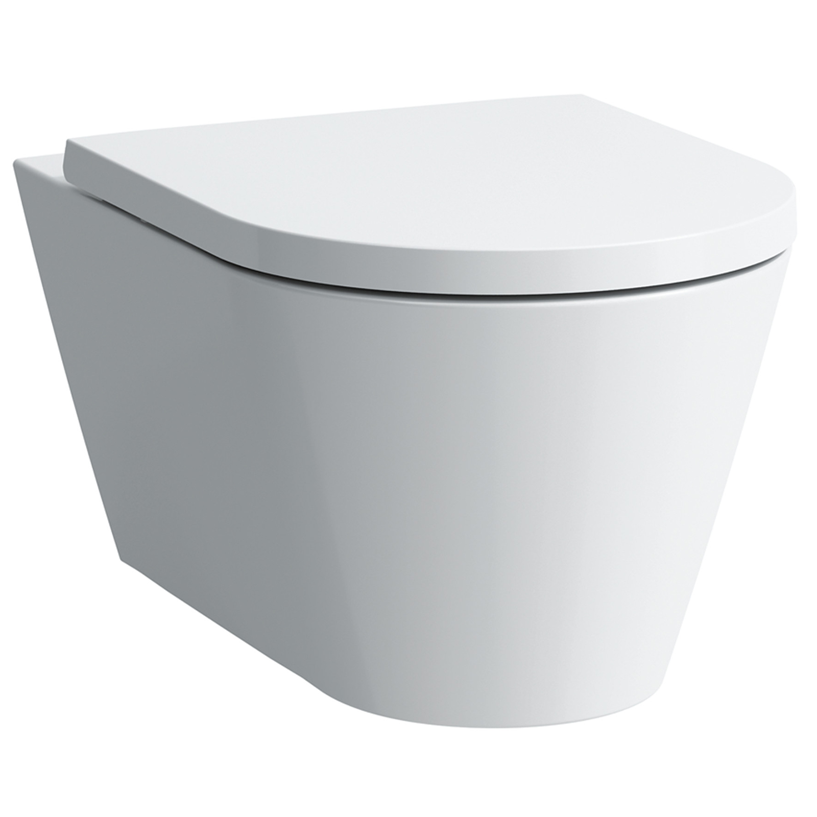 Laufen Kartell ensemble cuvette + abattant suspendue blanc H8663330000001