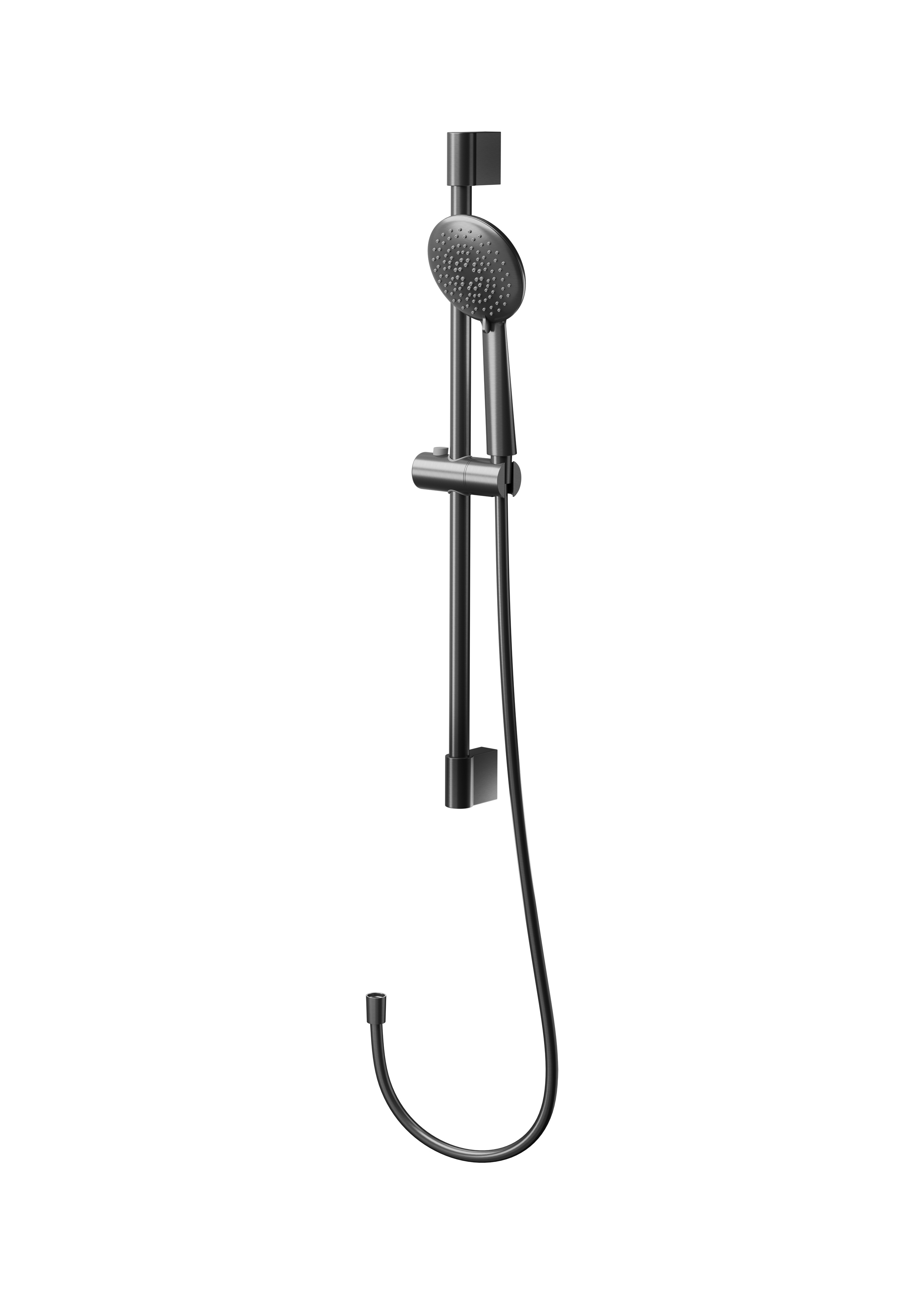 Cersanit Zen ensemble de douche mural noir-graphite S951-859