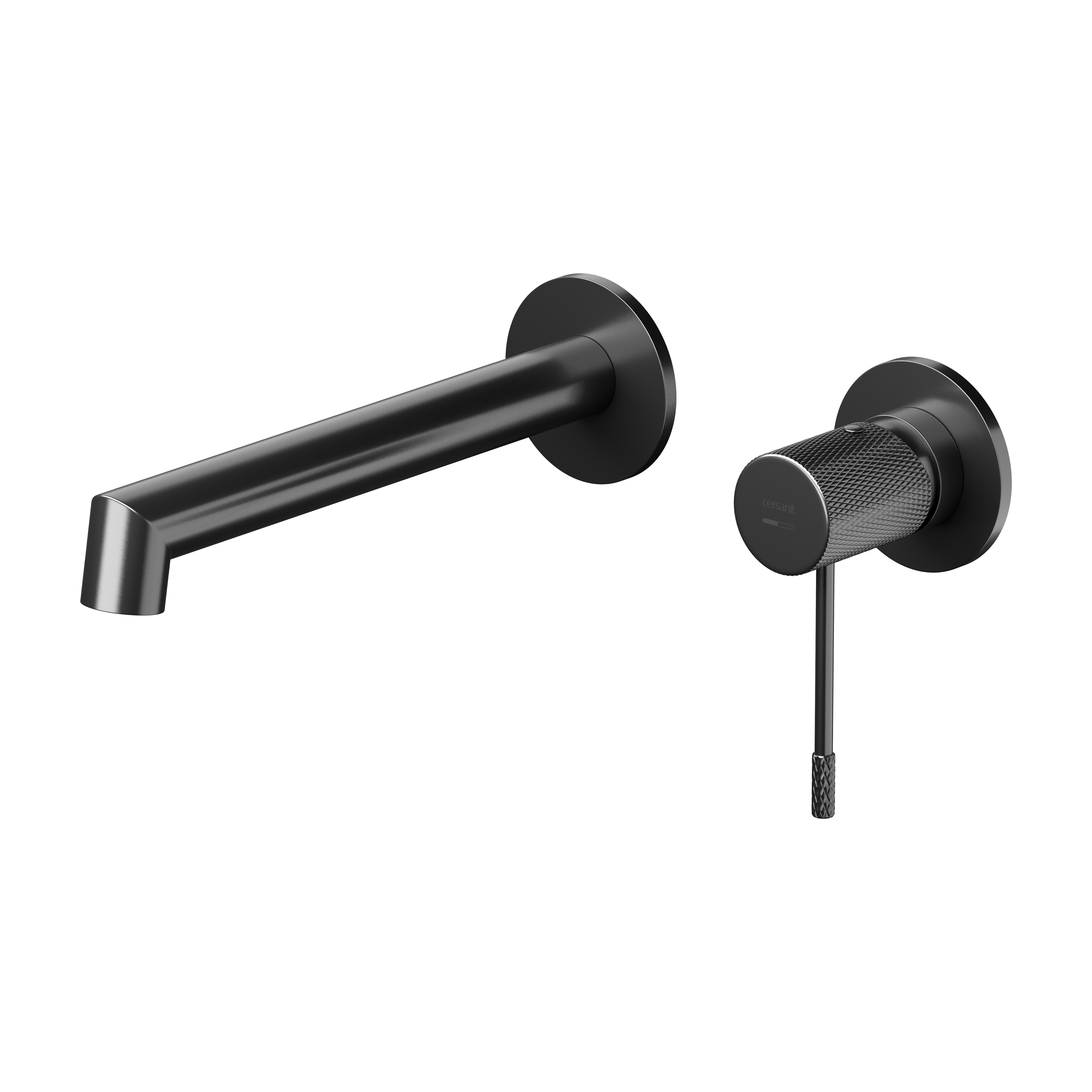 Cersanit Zen mitigeur de lavabo encastrée noir-graphite S951-794