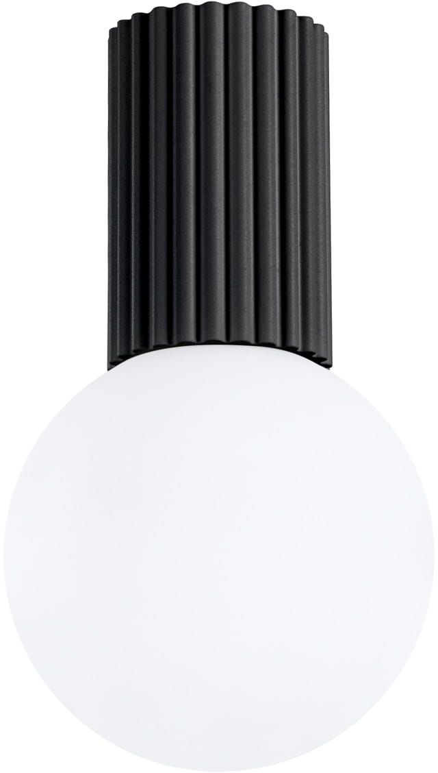 Sollux Lighting Halo plafonnier 1x8 W blanc-noir SL.1713