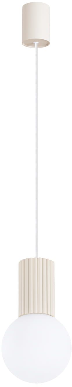 Sollux Lighting Halo lampe suspendue 1x8 W blanc-beige SL.1719