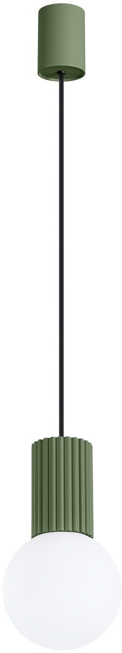 Sollux Lighting Halo lampe suspendue 1x8 W blanc-vert SL.1724