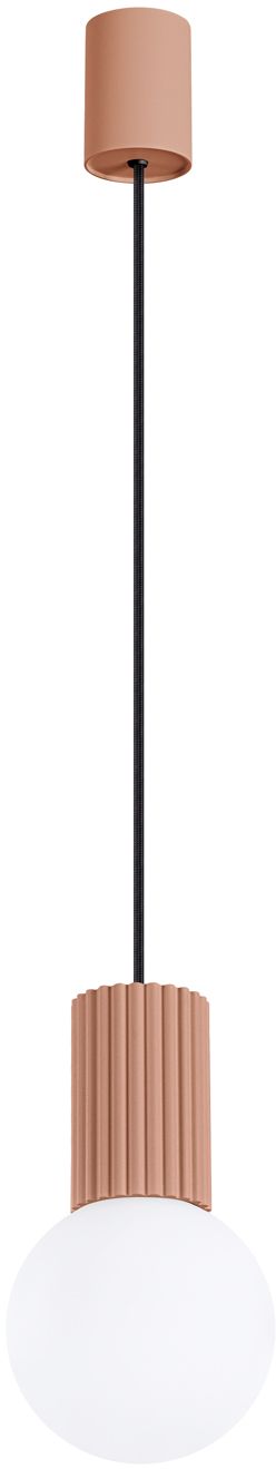 Sollux Lighting Halo lampe suspendue 1x8 W blanc-beige SL.1734