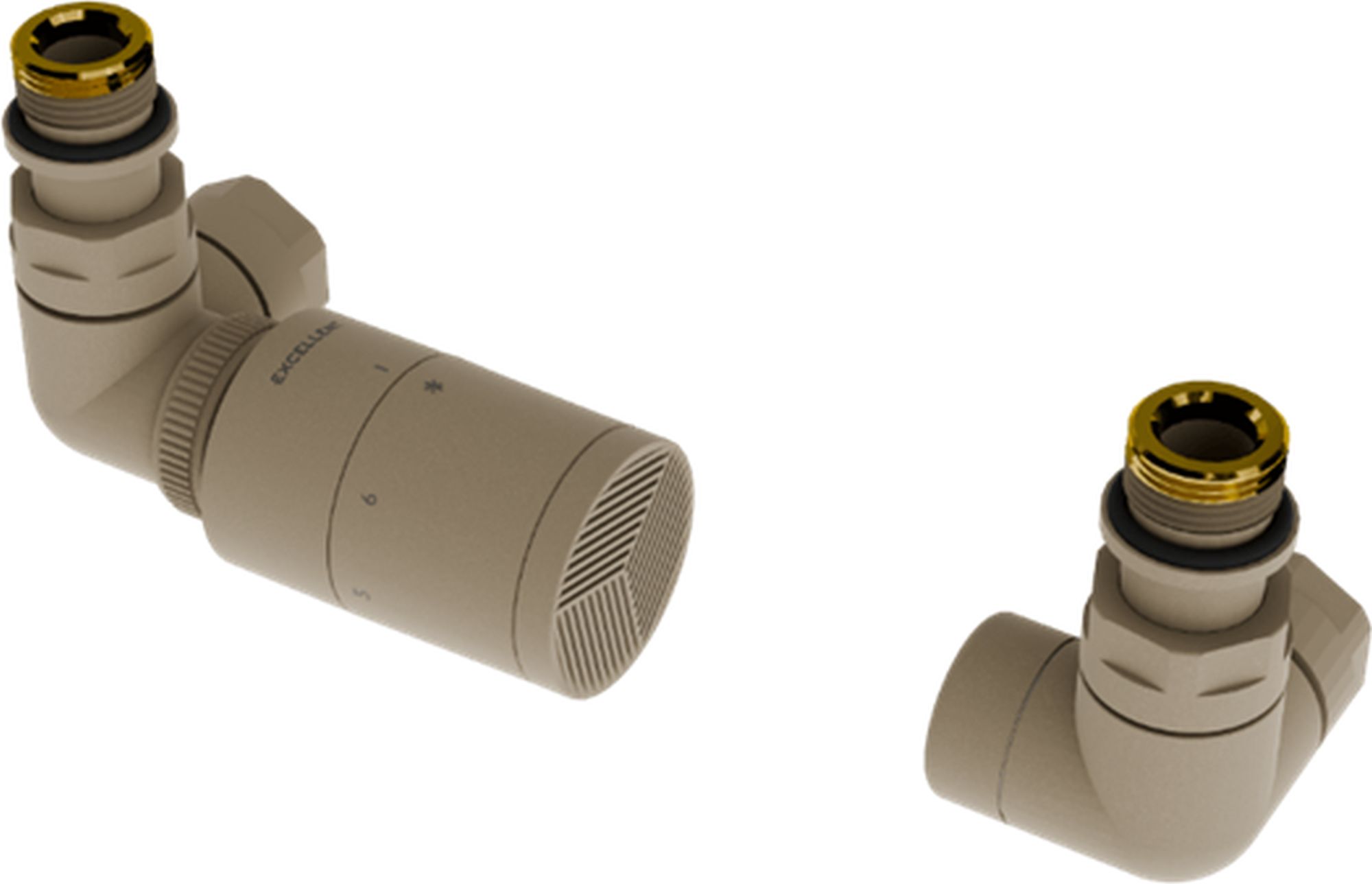 Excellent Caldo vanne thermostatique à trois axes GREX.CA20.L.TT.CA