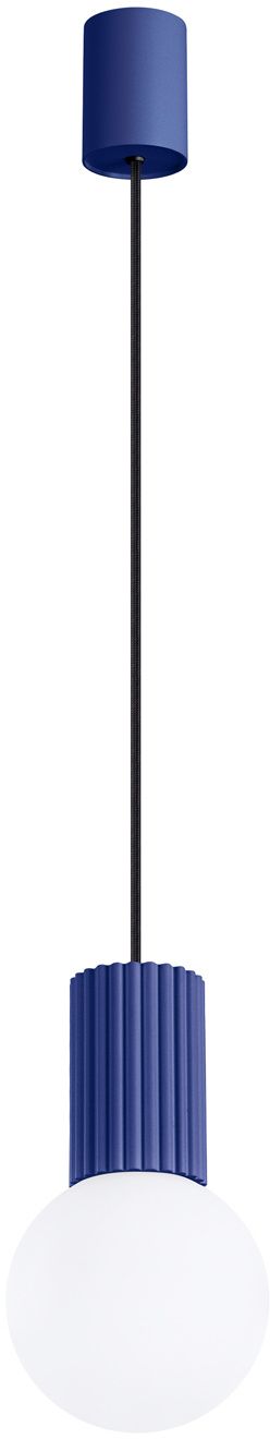 Sollux Lighting Halo lampe suspendue 1x8 W blanc-bleu foncé SL.1739