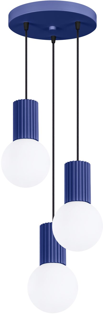 Sollux Lighting Halo lampe suspendue 3x8 W blanc-violet SL.1740