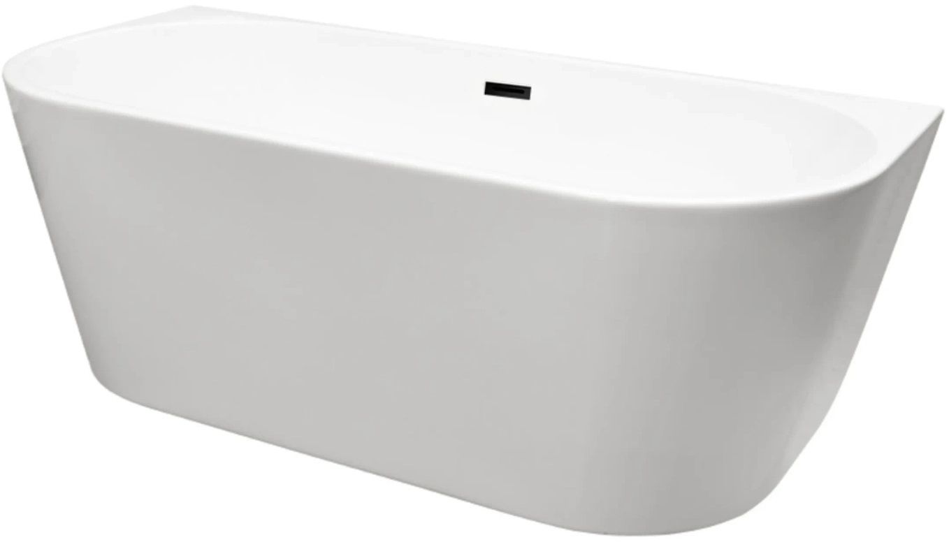 Balneo Viva baignoire murale 160x75 cm ovale blanc J0101030102-2
