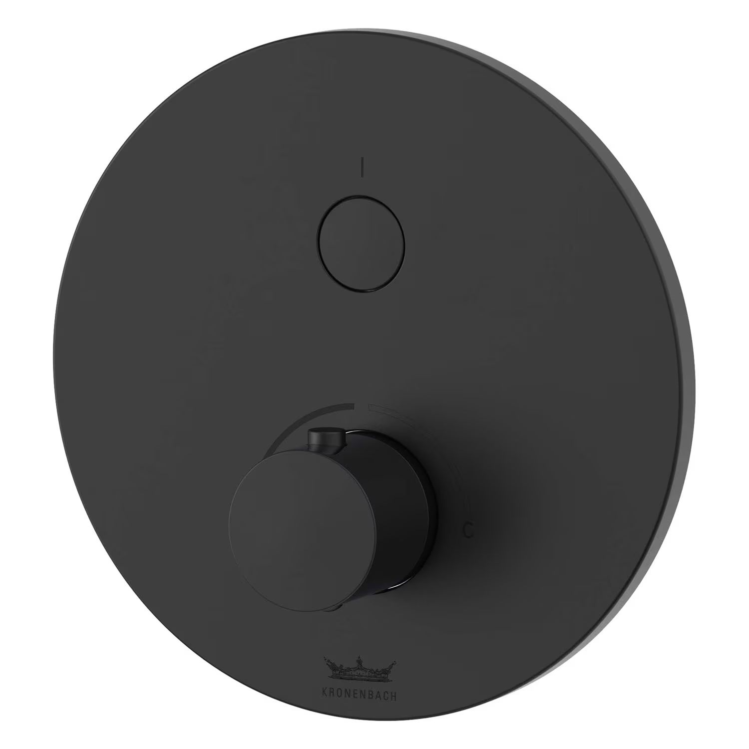 Kronenbach Smart Push mitigeur de douche encastrée noir 19043001SM