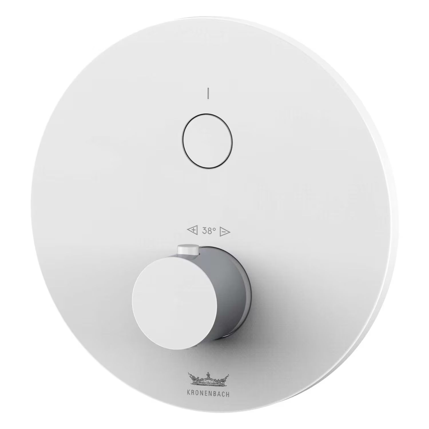 Kronenbach Smart Push mitigeur de douche encastrée oui blanc 19044001WM