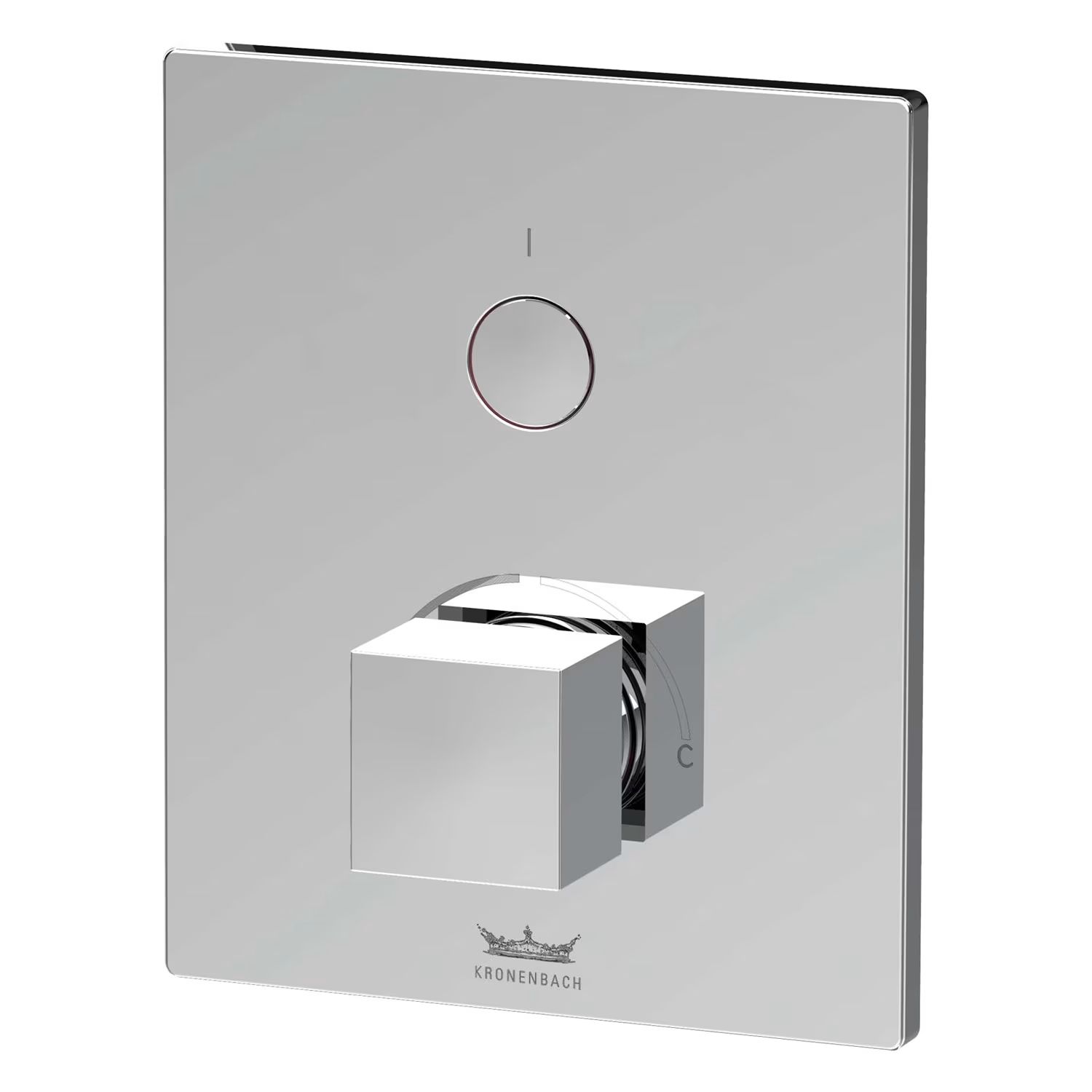 Kronenbach Smart Push mitigeur de douche encastrée chrome 19045001CR