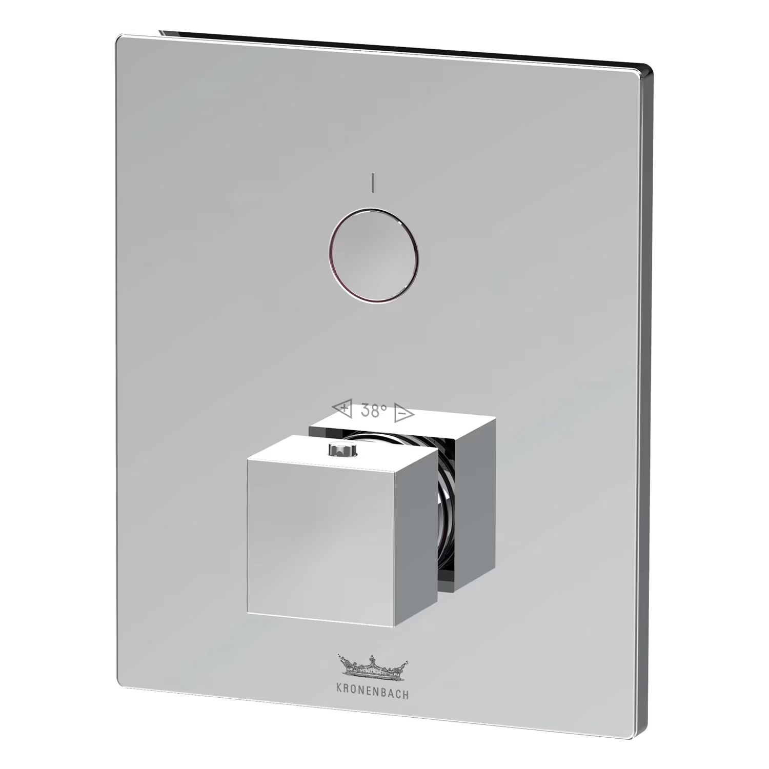 Kronenbach Smart Push mitigeur de douche encastrée oui chrome 19046001CR