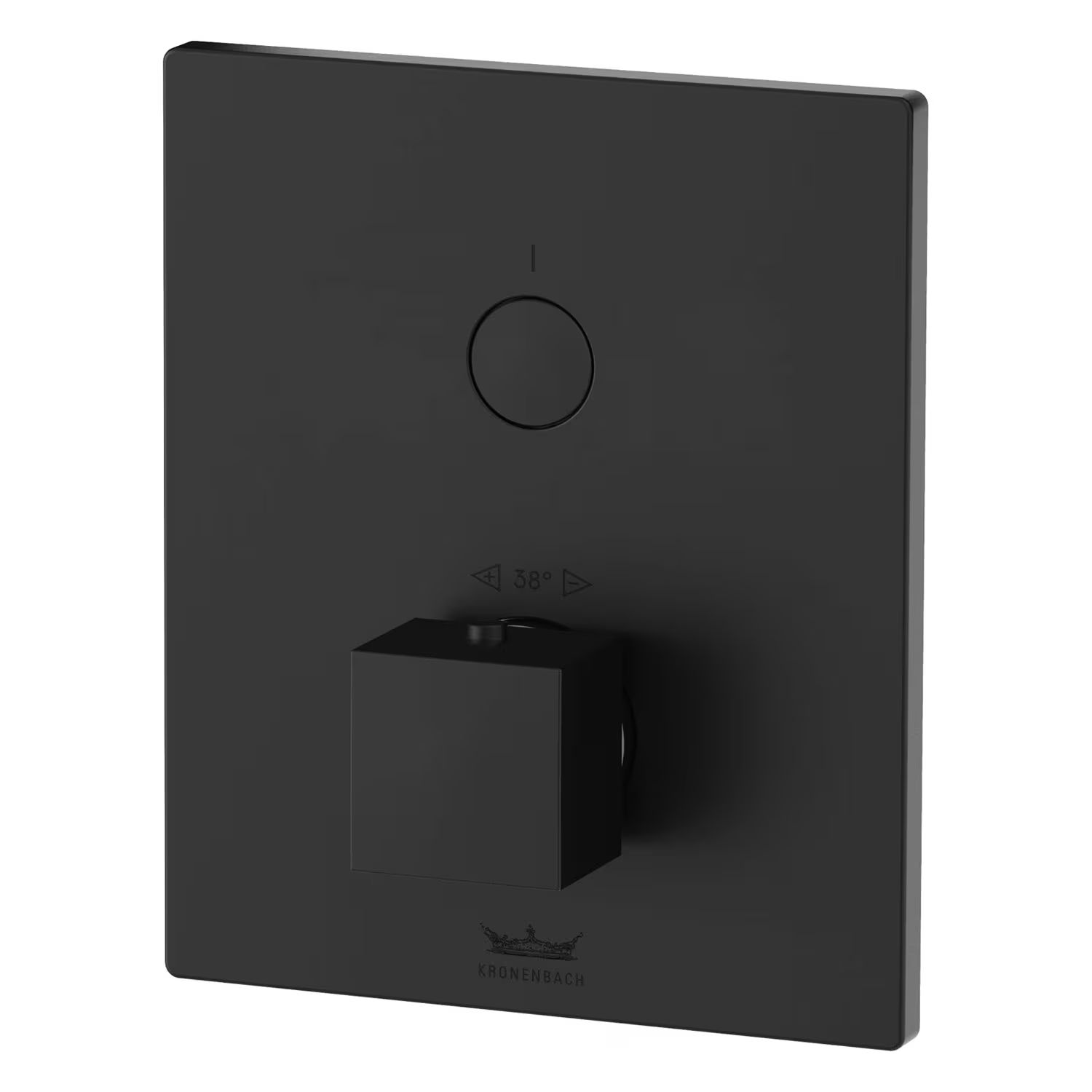 Kronenbach Smart Push mitigeur de douche encastrée oui noir 19046001SM
