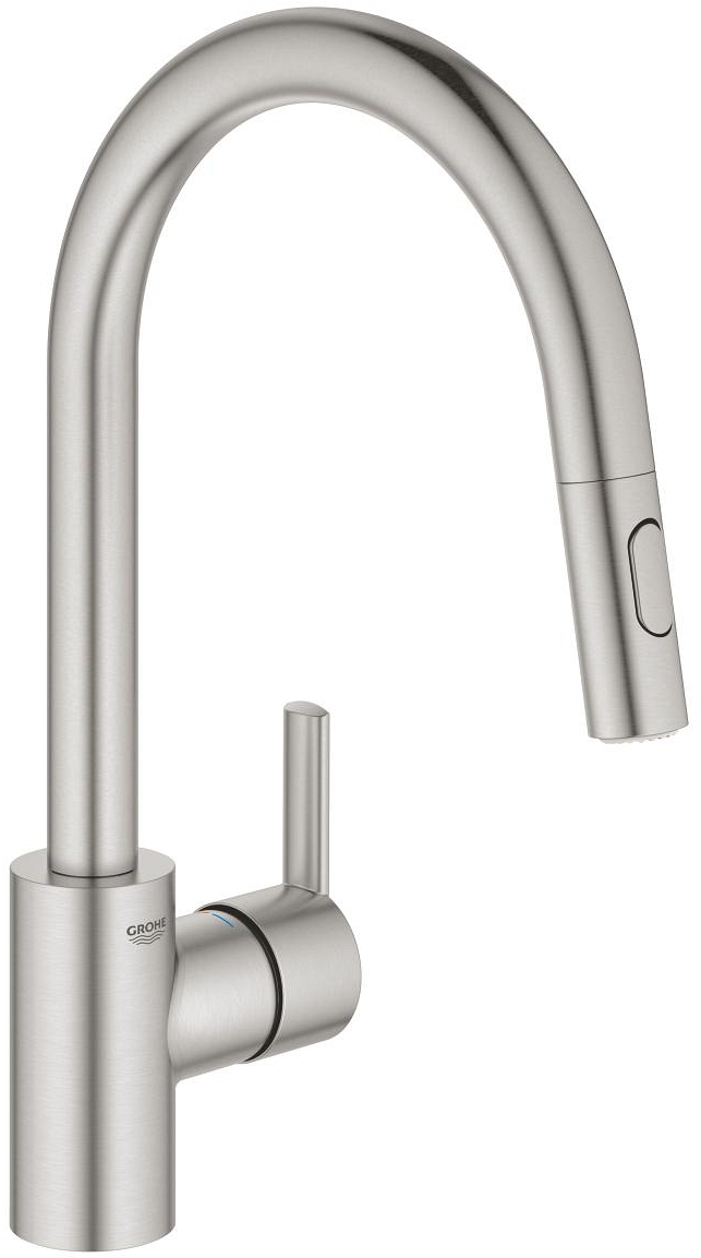 Grohe Feel mitigeur de cuisine sur pied acier inoxydable 31486DC1