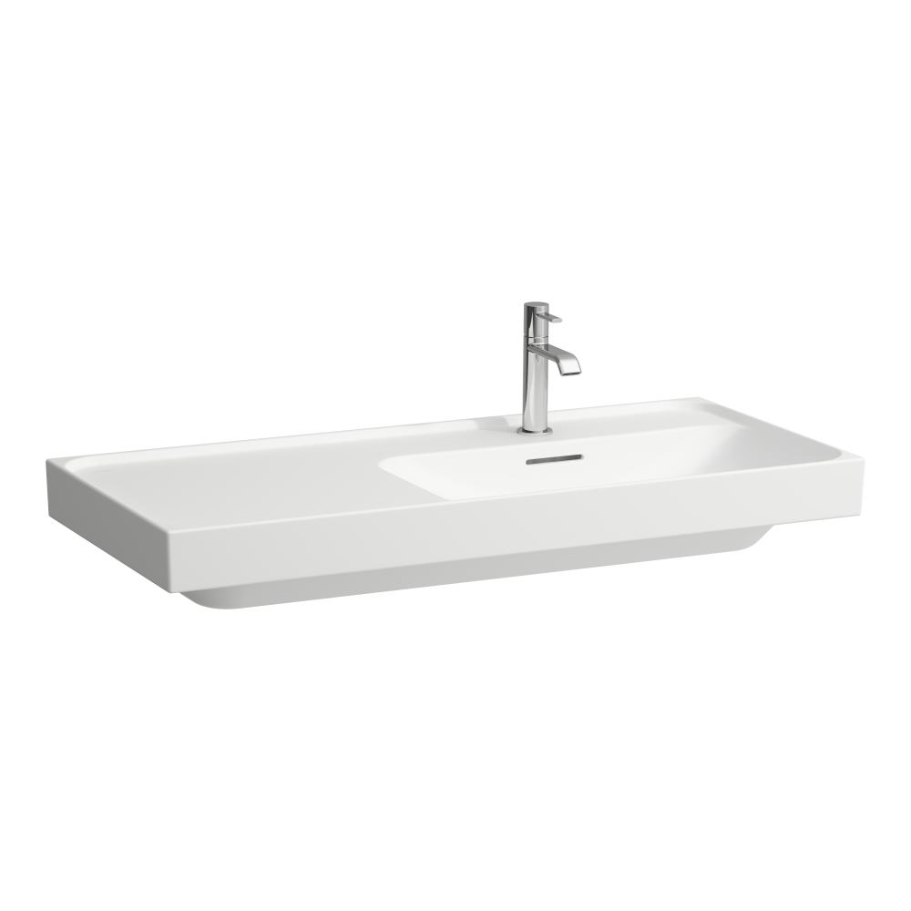 Laufen Meda lavabo 100x46 cm rectangulaire de meuble blanc mat H8171177571091