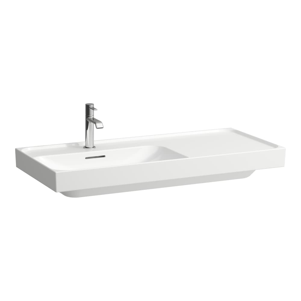 Laufen Meda lavabo 100x46 cm rectangulaire de meuble blanc brillant H8171180001091