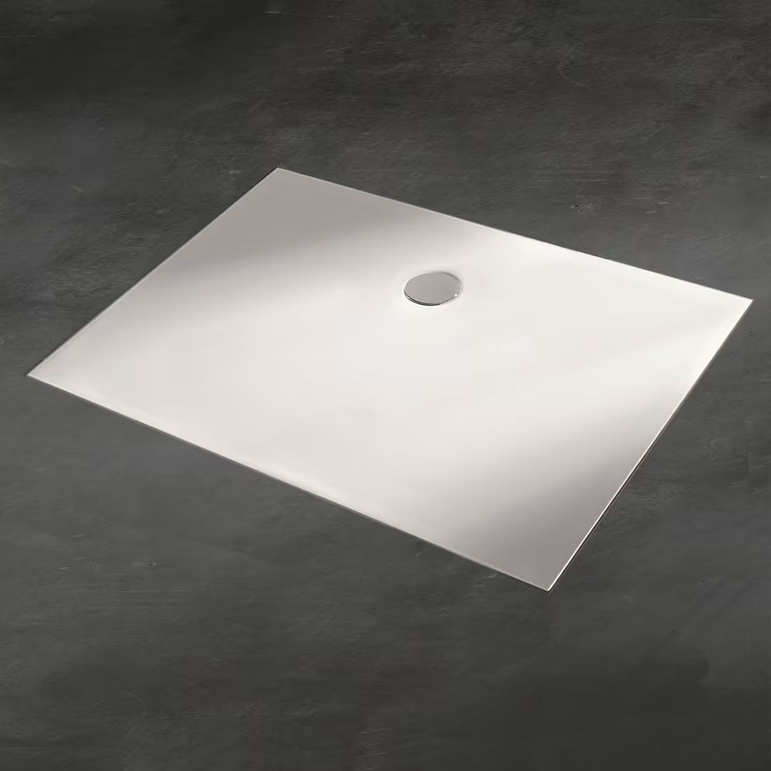 Kronenbach Cube receveur de douche rectangulaire 120x90 cm blanc KBMD1290AS