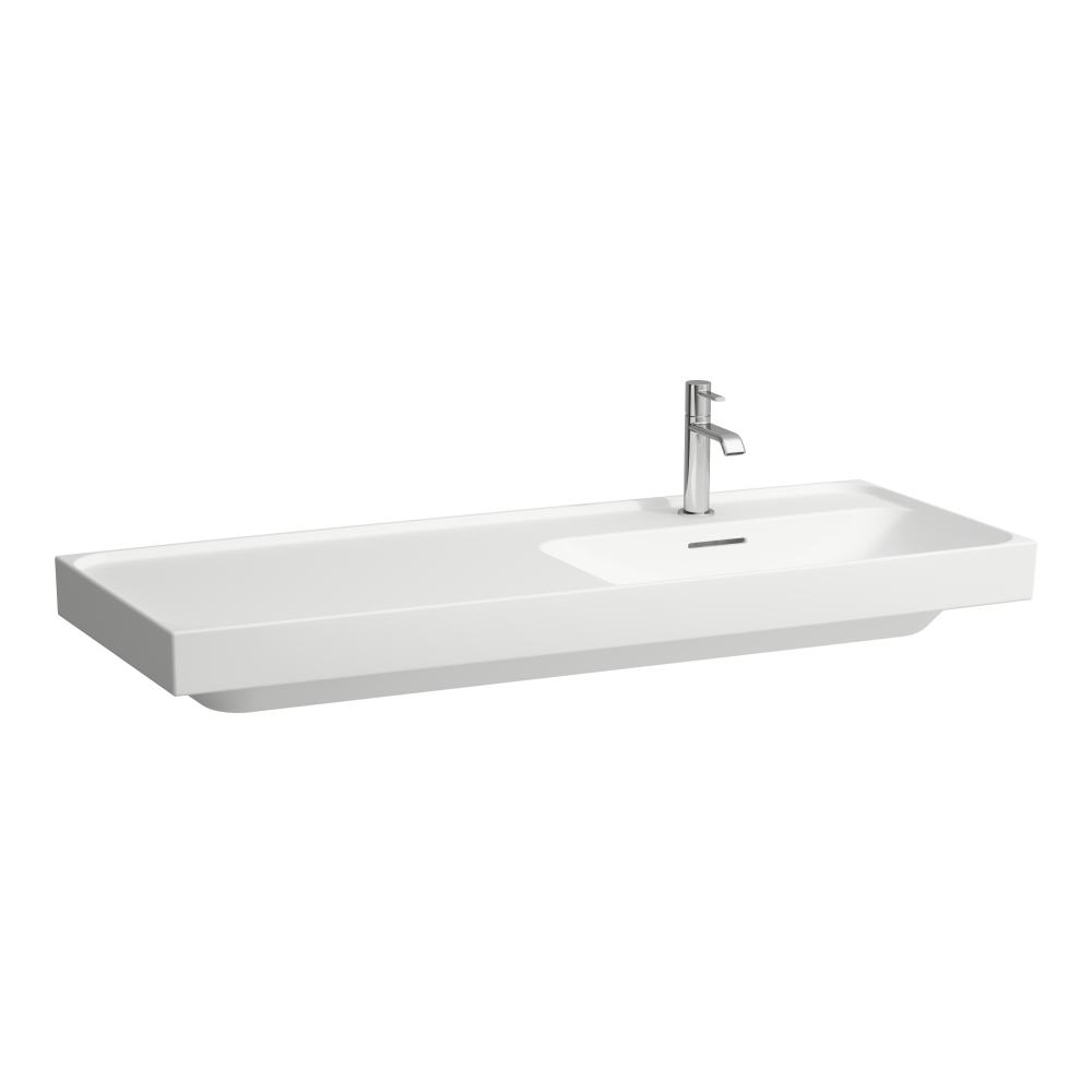 Laufen Meda lavabo 120x46 cm rectangulaire de meuble blanc mat H8171197571041