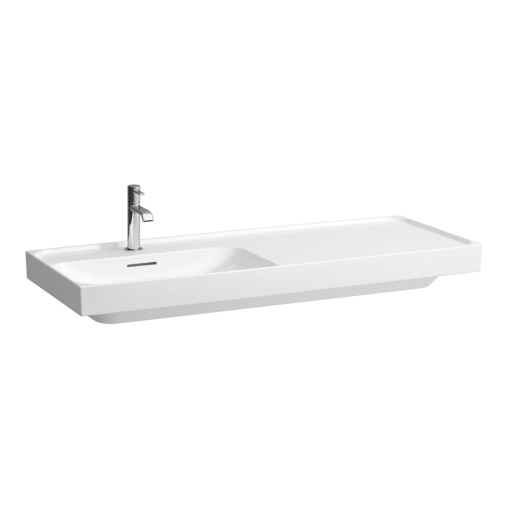 Laufen Meda lavabo 120x46 cm rectangulaire de meuble blanc brillant H8171100001041