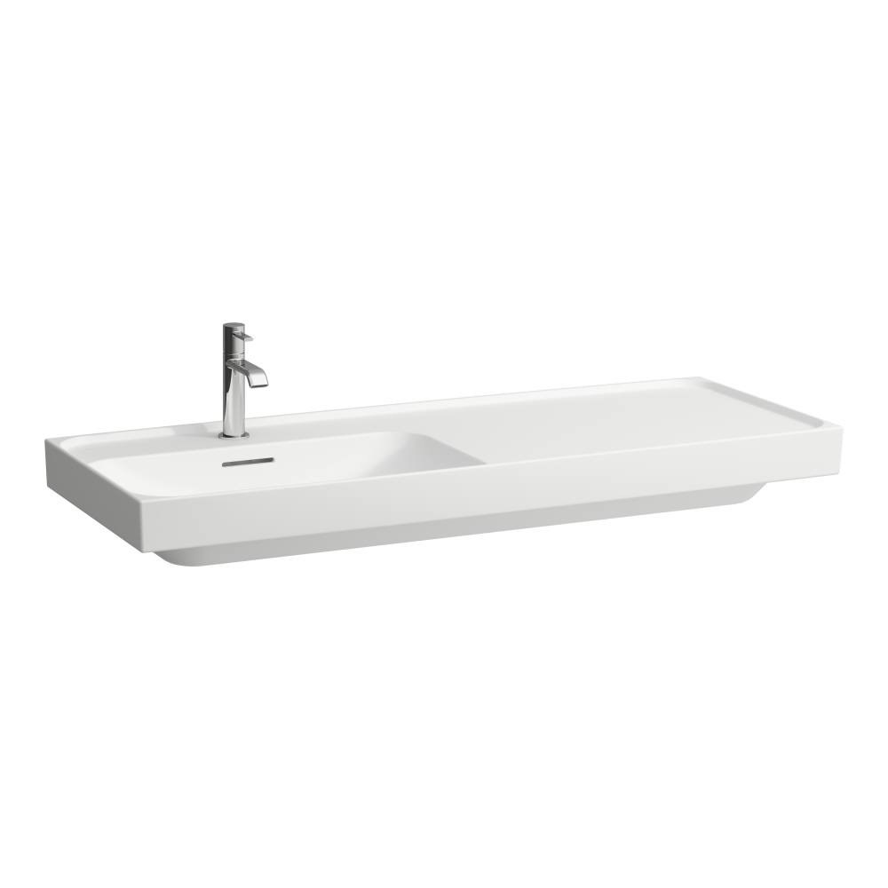 Laufen Meda lavabo 120x46 cm rectangulaire de meuble blanc mat H8171107571091