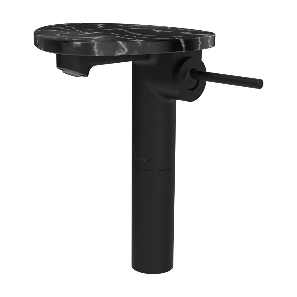 Laufen Ada mitigeur de lavabo sur pied noir HF506714516060