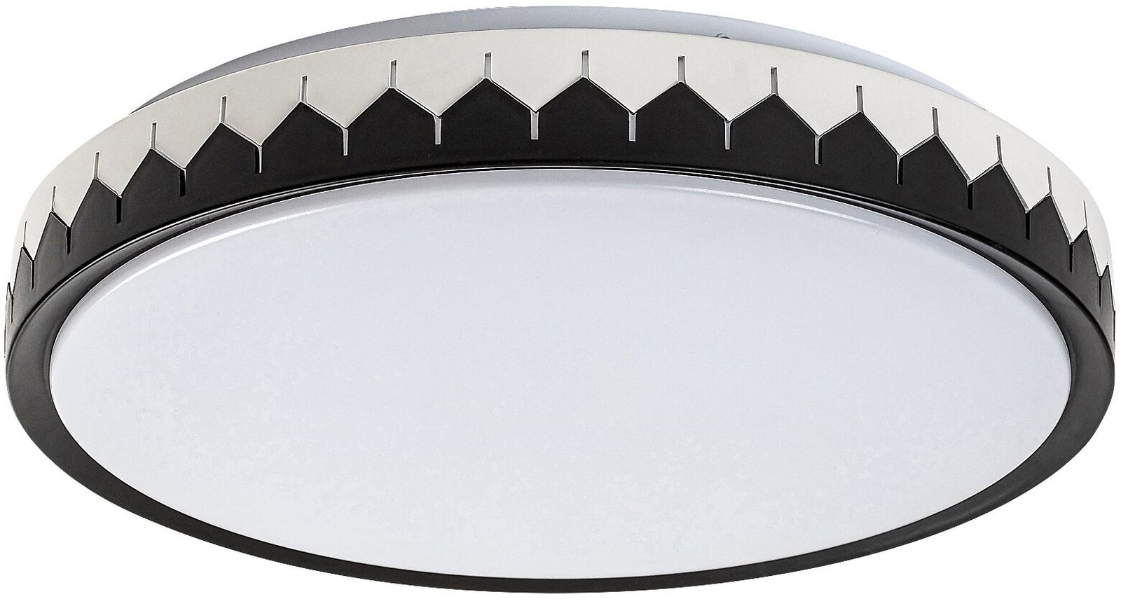 Rabalux Malin plafonnier intelligent 1x24 W blanc-noir-gris 71303