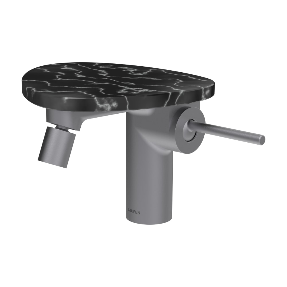 Laufen Ada mitigeur de bidet sur pied noir-blanc HF506710515060
