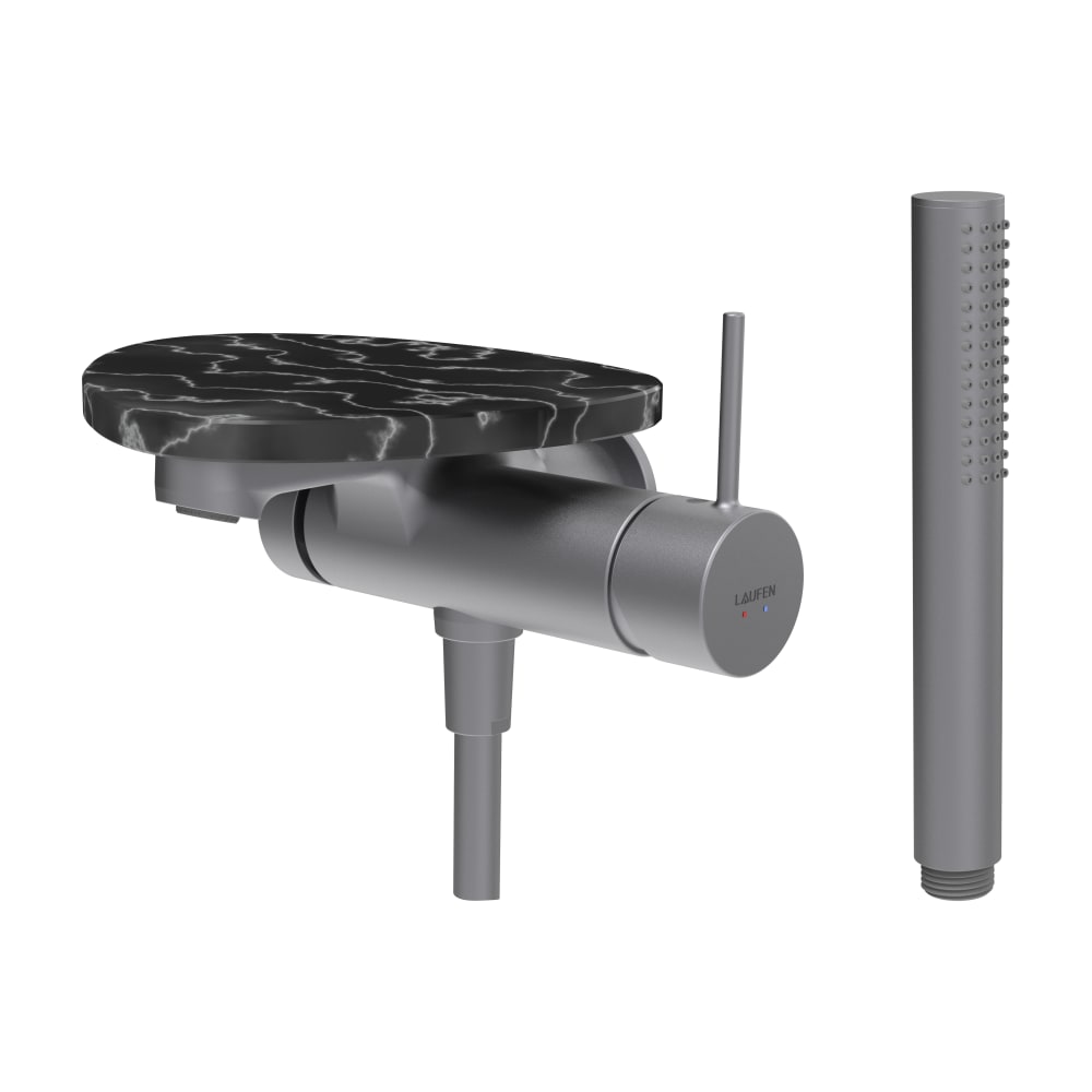 Laufen Ada mitigeur bain-douche murale noir HF506765506060
