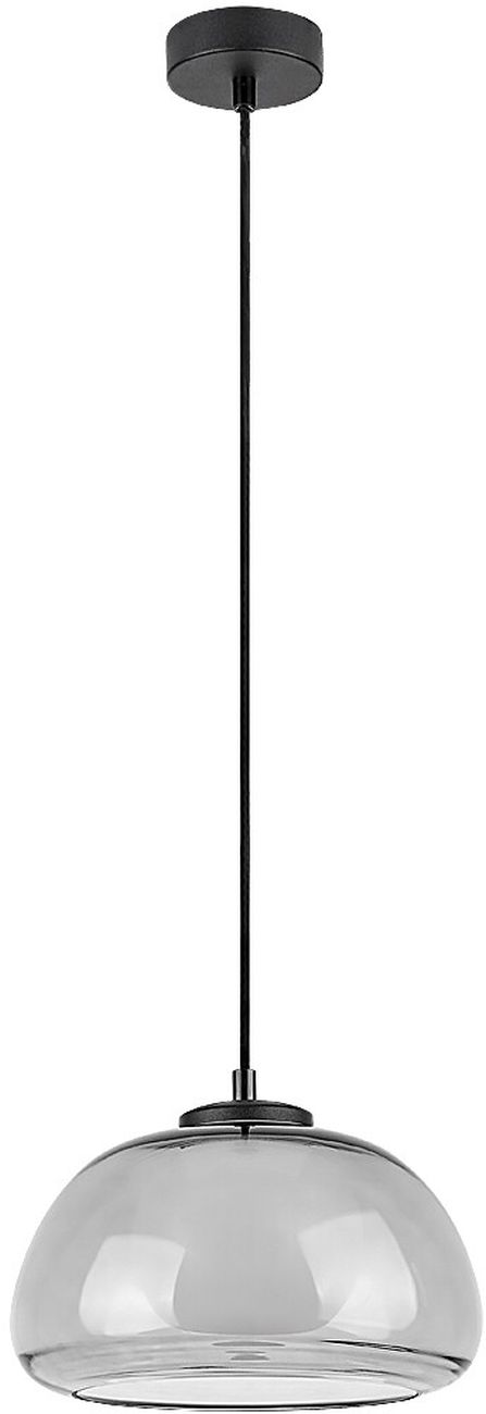 Rabalux Elowen lampe suspendue 1x5 W blanc-noir-fumé 72275