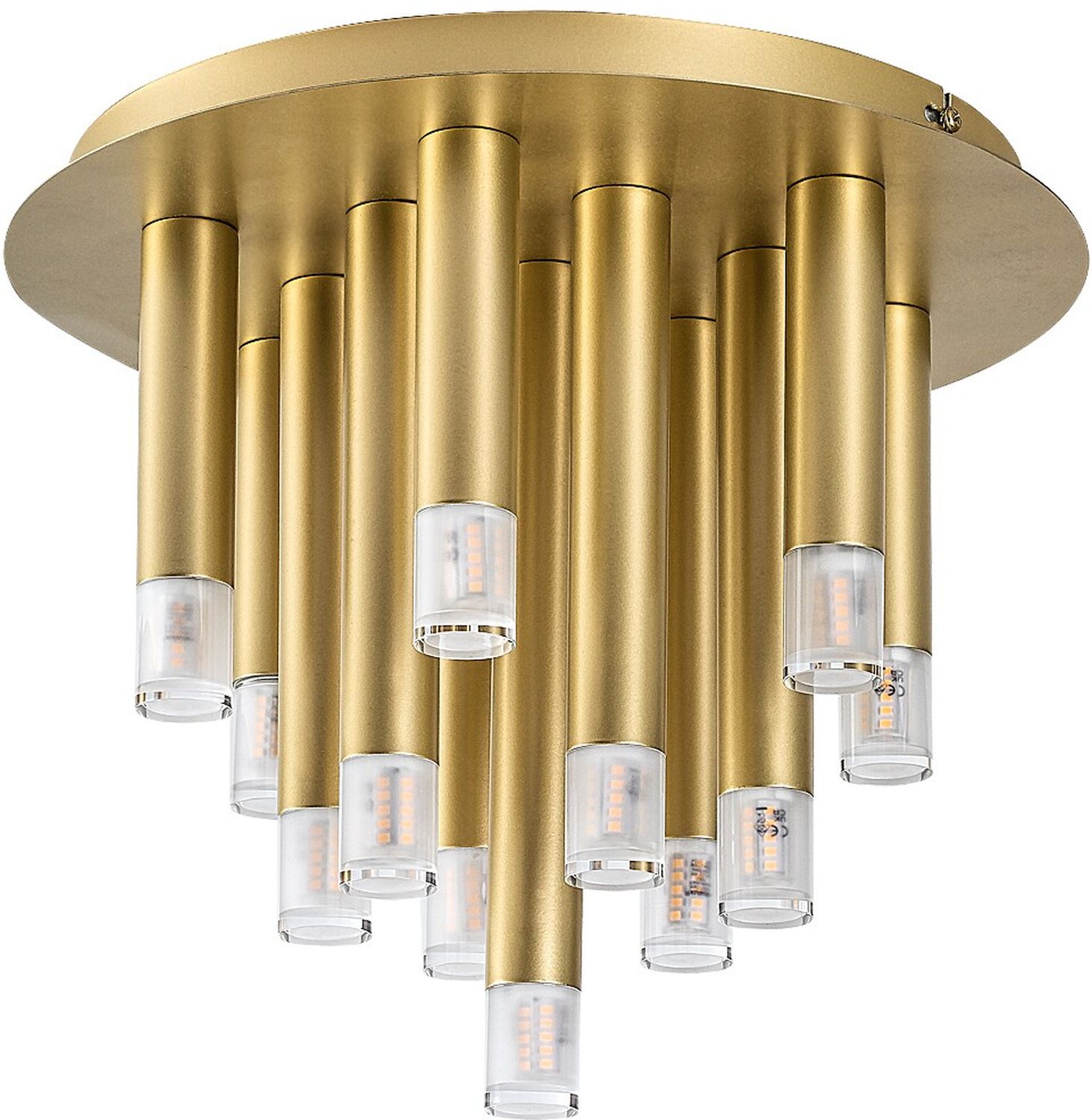 Rabalux Ramira plafonnier x5 W transparent-doré 71355