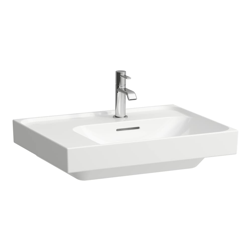 Laufen Meda lavabo 60x46 cm rectangulaire de meuble blanc brillant H8171124001091