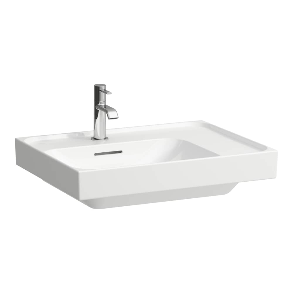 Laufen Meda lavabo 60x46 cm rectangulaire de meuble blanc brillant H8181114001091