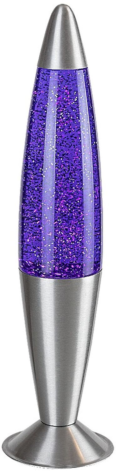 Rabalux Glitter2 lampe de table 1x25 W transparent-violet-argenté 76115