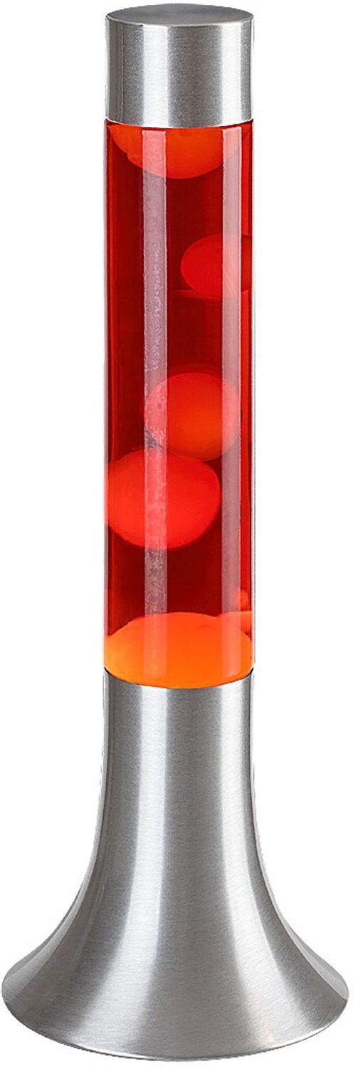 Rabalux Poppilol lampe de table 1x25 W transparent-argenté-jaune-rouge 76025