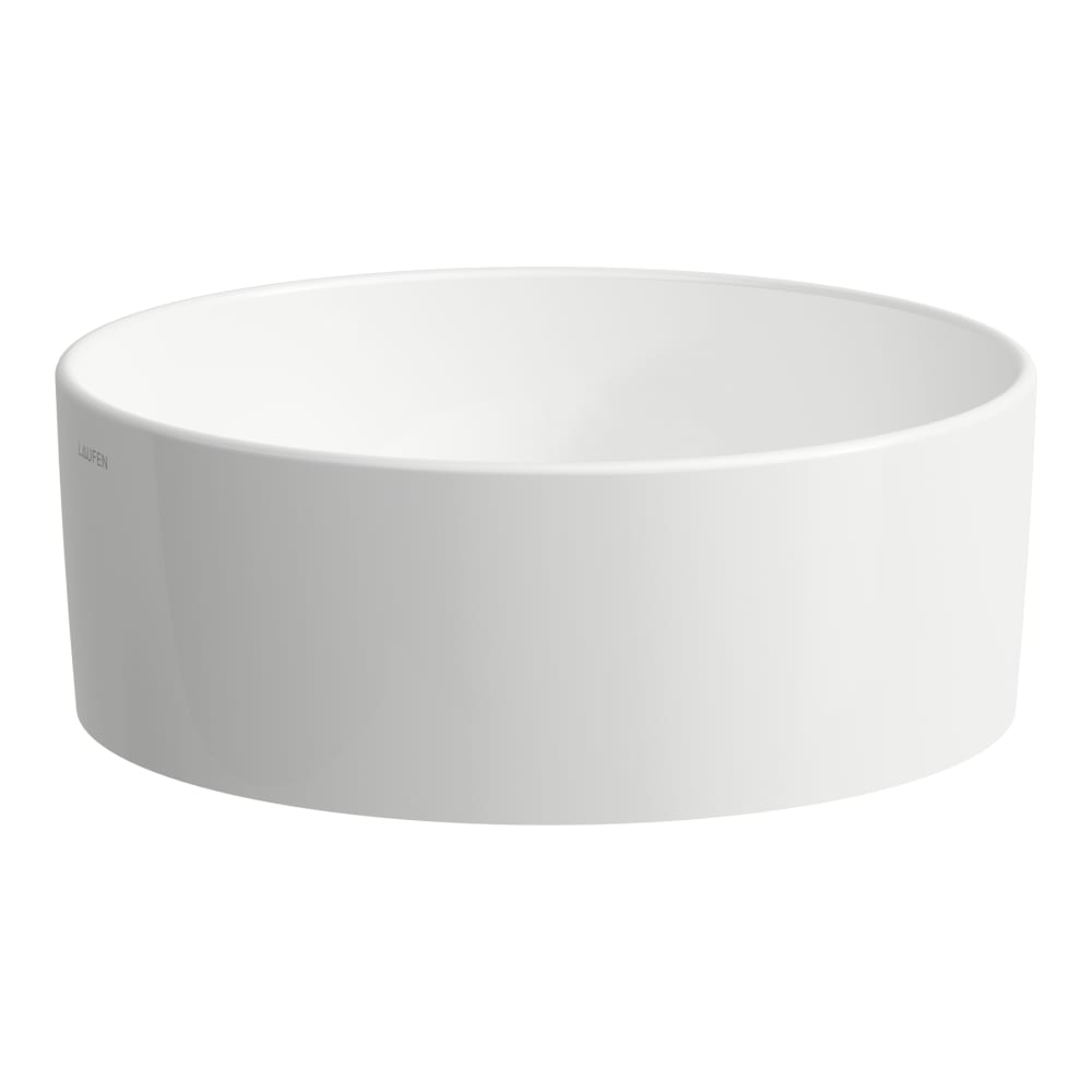 Laufen Savoy lavabo 38x38 cm ronde à poser blanc mat H8129427571121