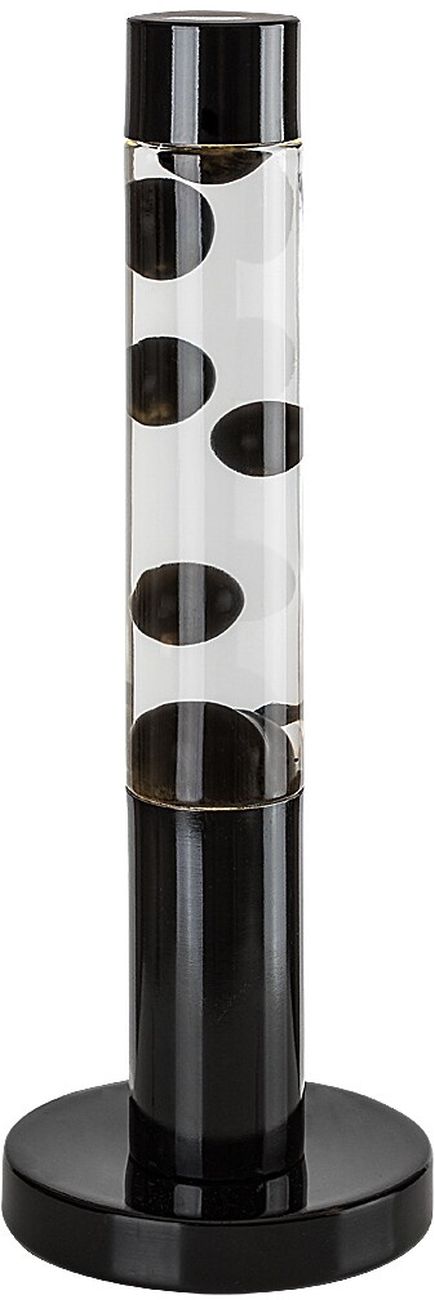 Rabalux Lavastic lampe de table 1x25 W noir-transparent 76027