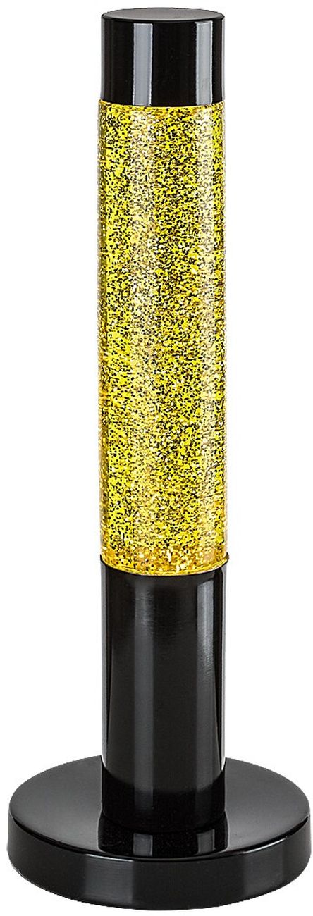 Rabalux Lavastic lampe de table 1x25 W noir-transparent-doré 76029
