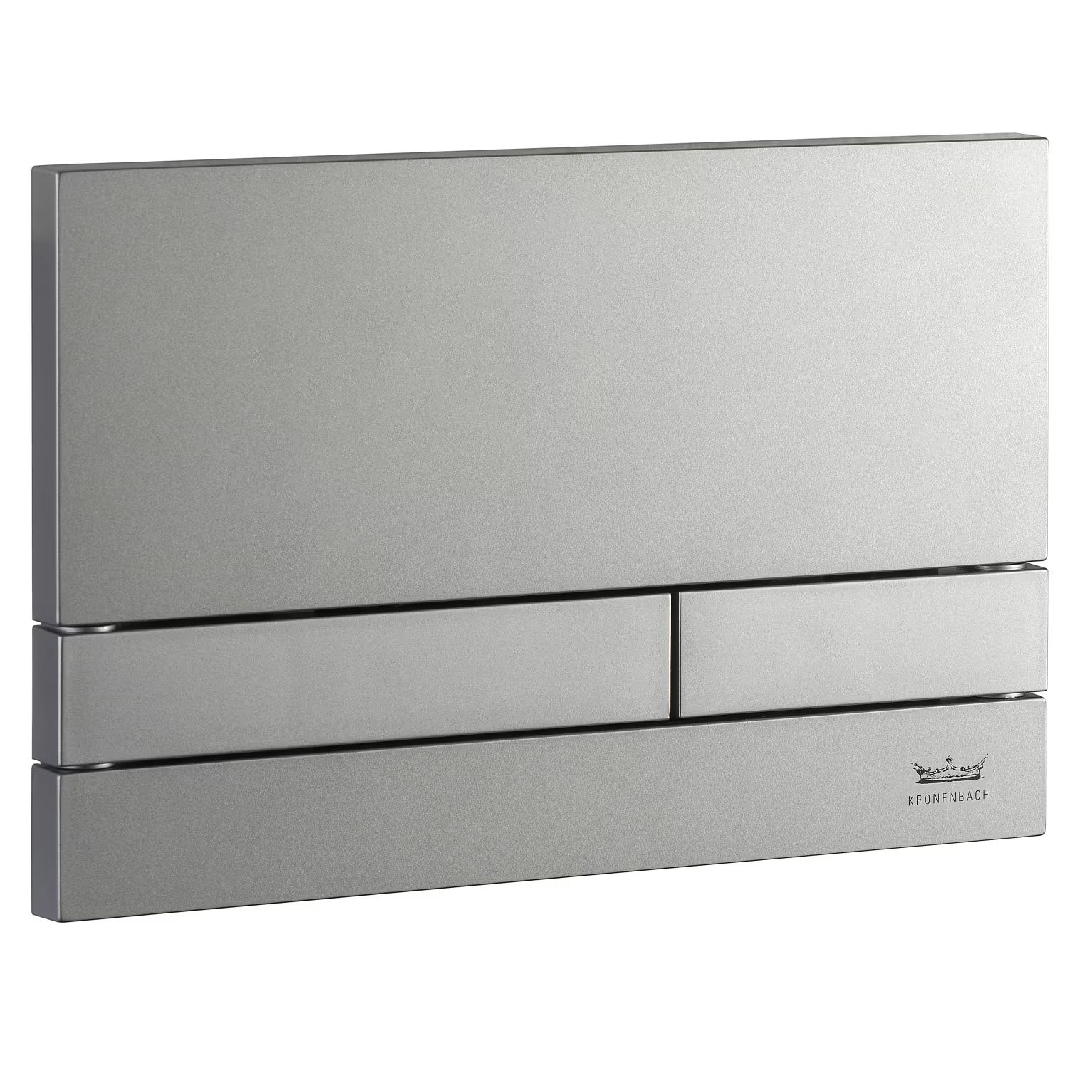 Kronenbach Plantec 2.0 bouton de chasse d'eau pour WC chrome mat KB1125031904